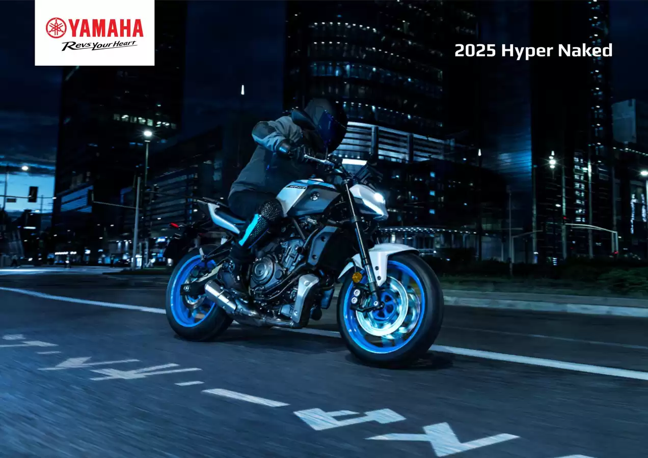Yamaha Catalogue Yamaha Motos Hyper Naked