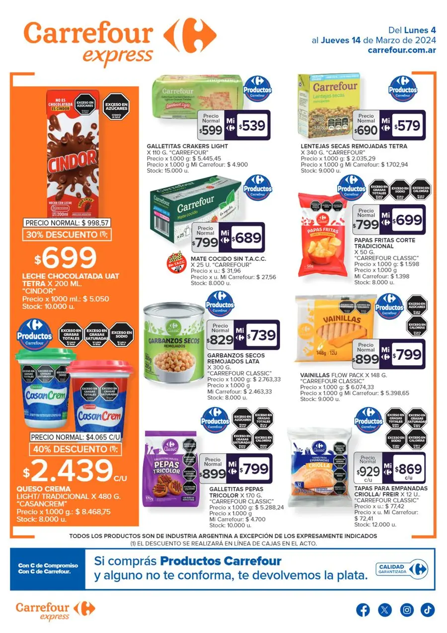 Carrefour Express Catálogo Ofertas Carrefour Express 05 03 2024 14 03