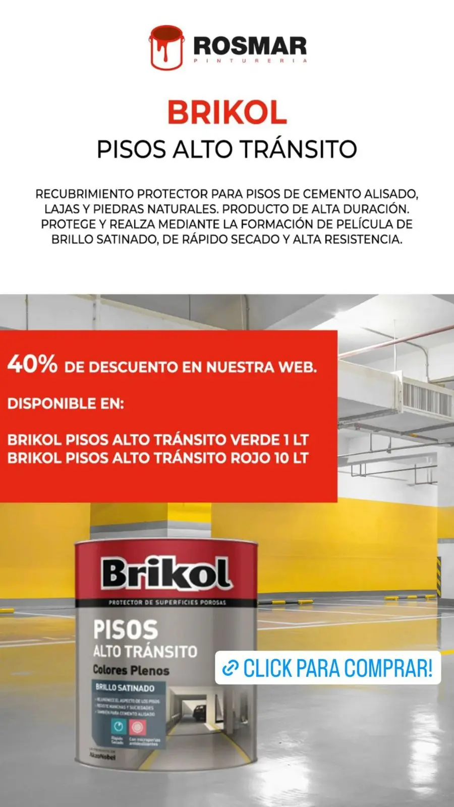 40% de descuento en nuestra web - 1/2