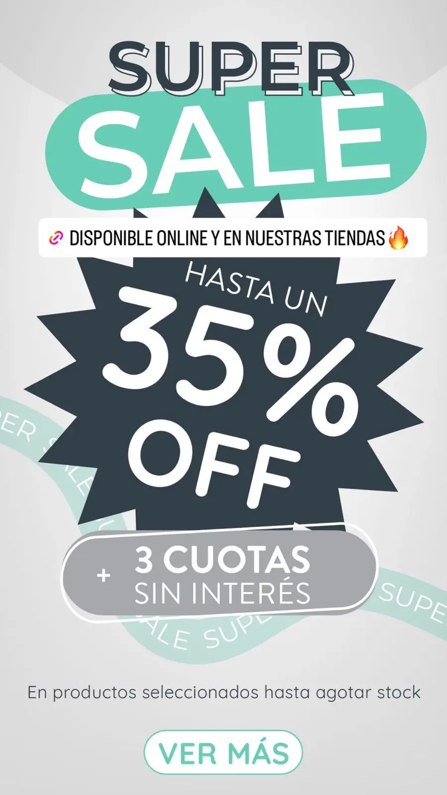 Super Sales Hasta 35% off - 1/11