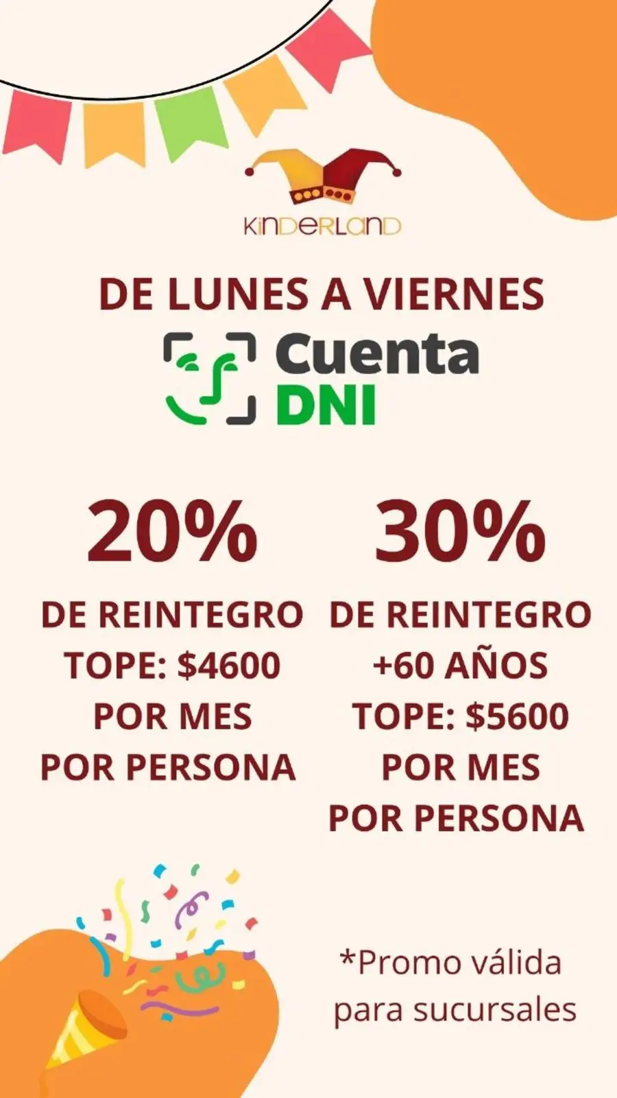 Promos Bancarias hasta 30% de reintegro - 1/2