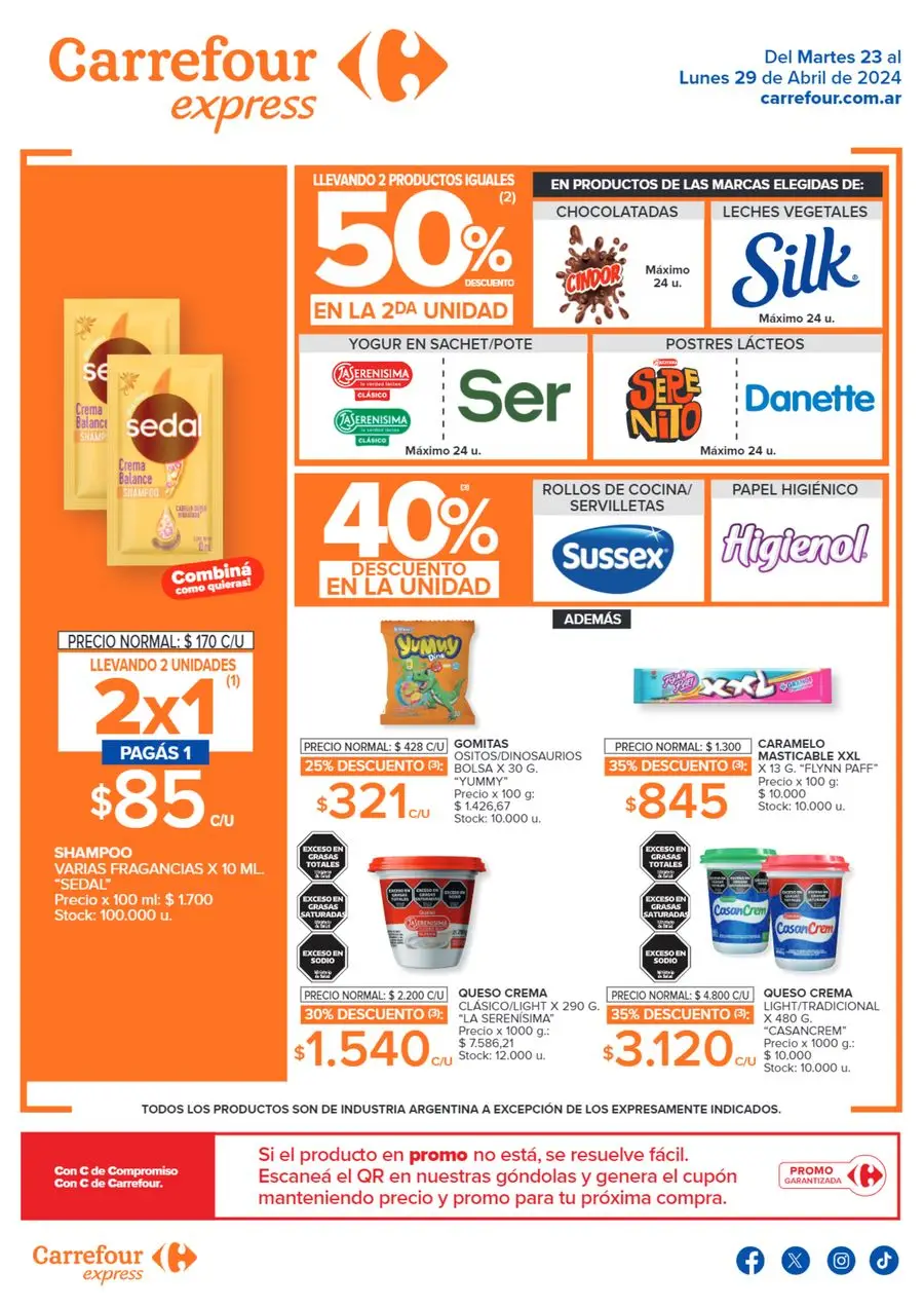 Carrefour Express Argentina Catálogo de productos, promociones y