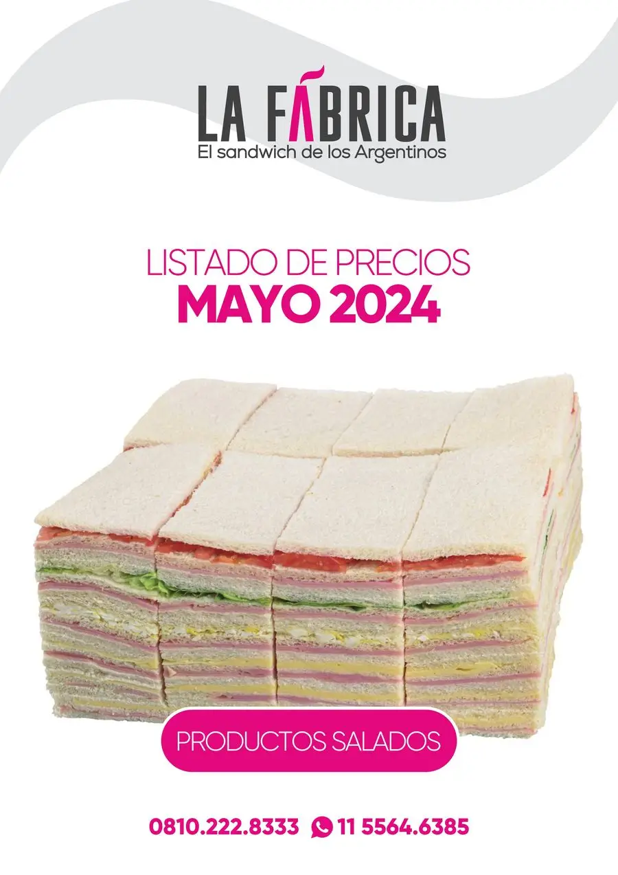 Listado de precios Mayo 2024 - 1/13