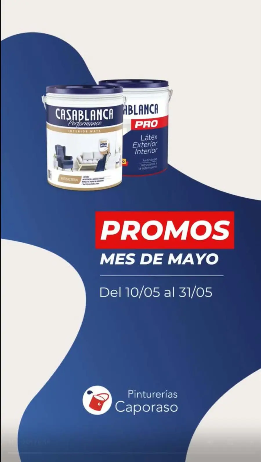 Promos de Mayo al 31/05 - 1/3