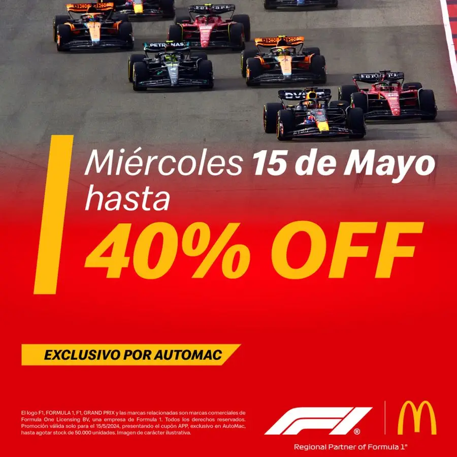 Miércoles 15 de Mayo hasta 40% off - 1/7