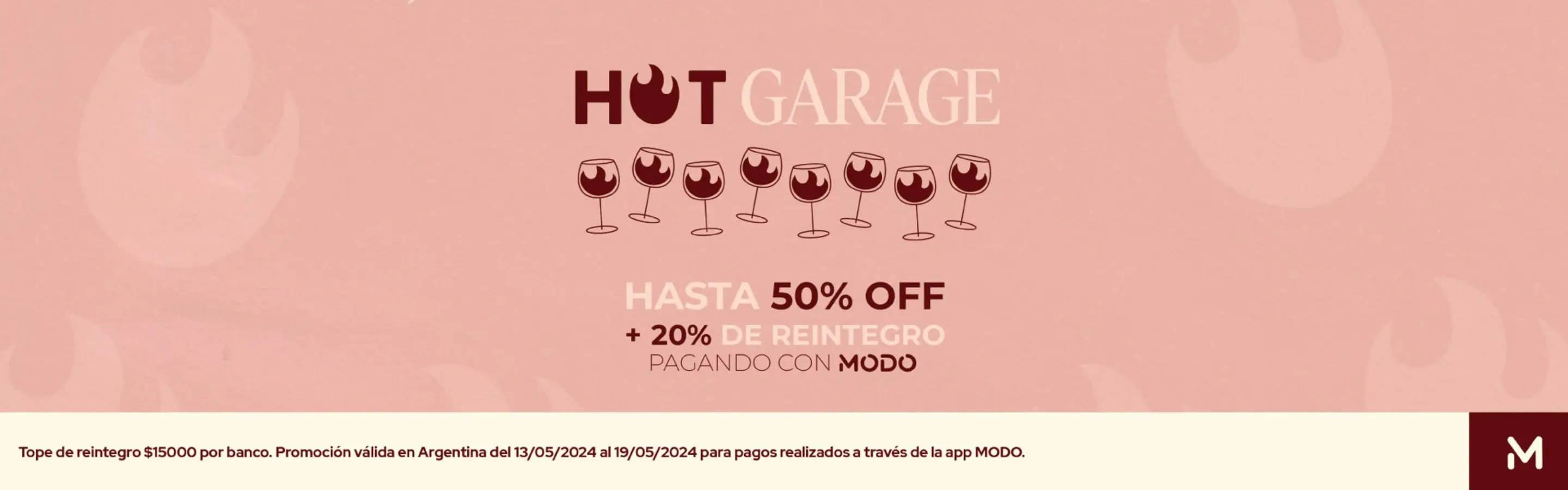 Hot Garage Hasta 50% OFF +20% de reintegro - 1/2