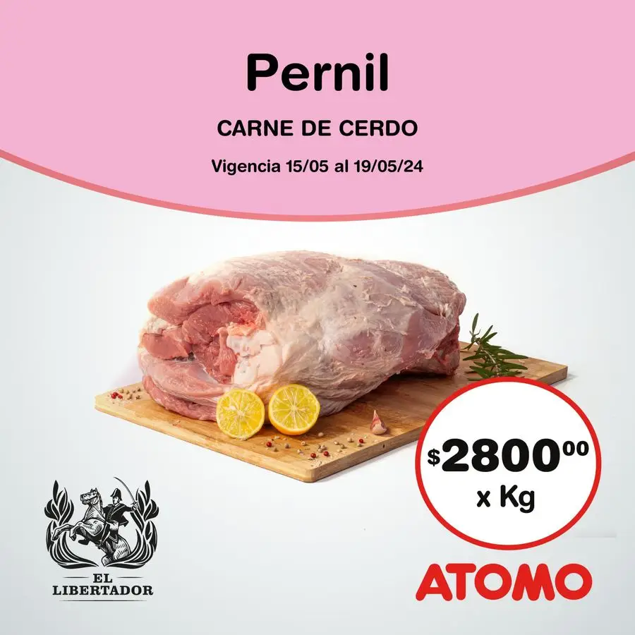 Carne de Cerdo Atomo Conviene - 1/8