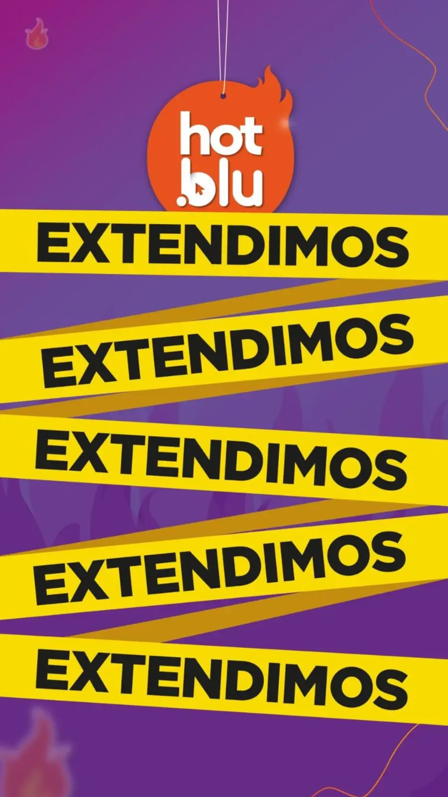 Ofertas Hot Blu Extendimos - 1/12