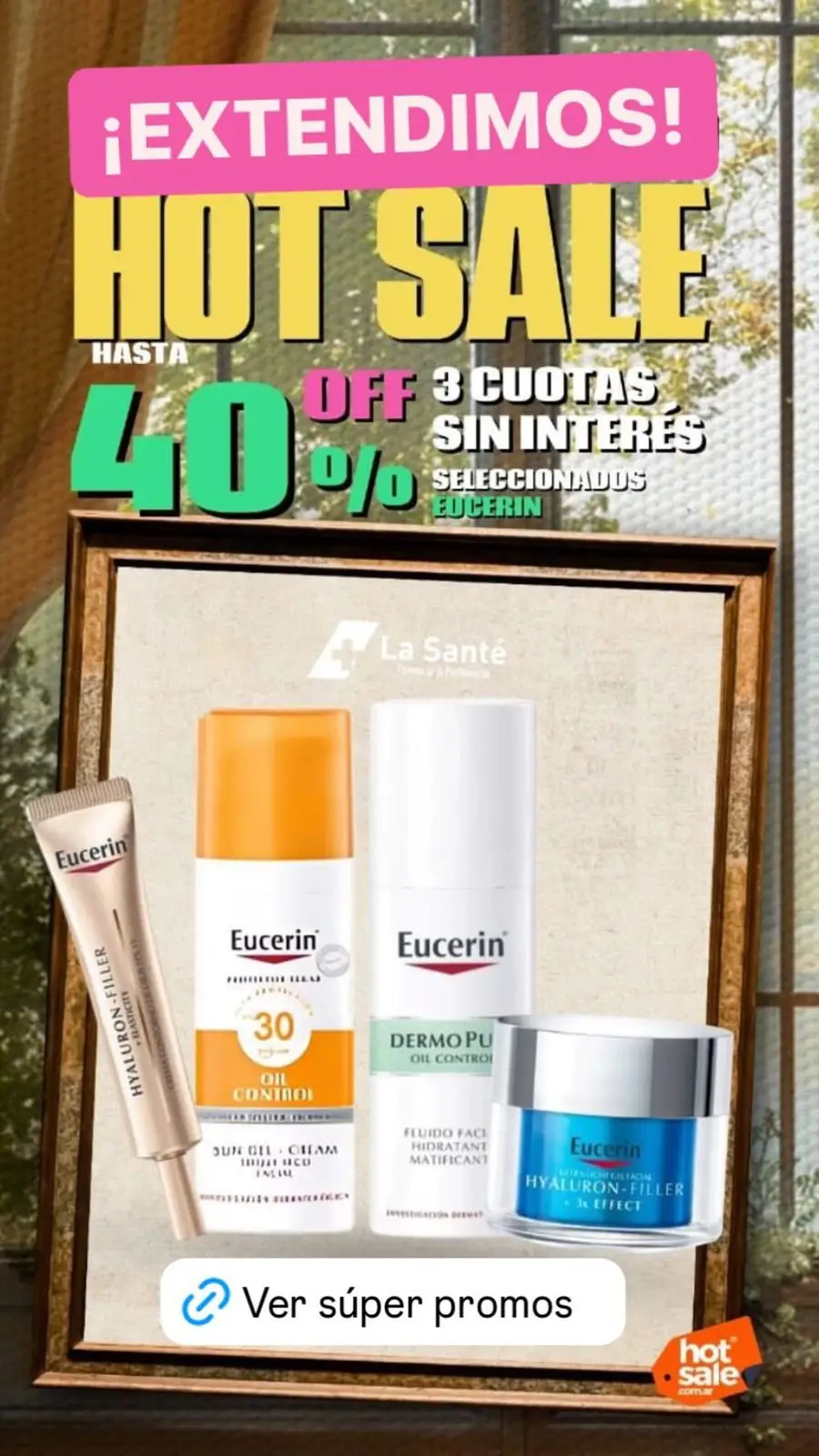 ¡Extendimos! Hot Sale Hasta 40% off - 1/2