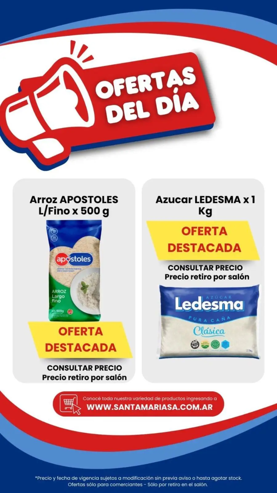 Ofertas del día Santa Maria - 1/3