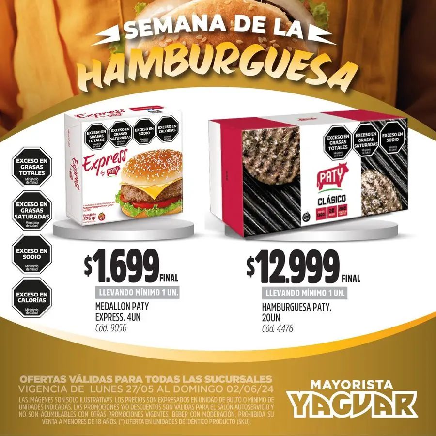 Ofertas para la Semana de la Hamburguesa - 1/5