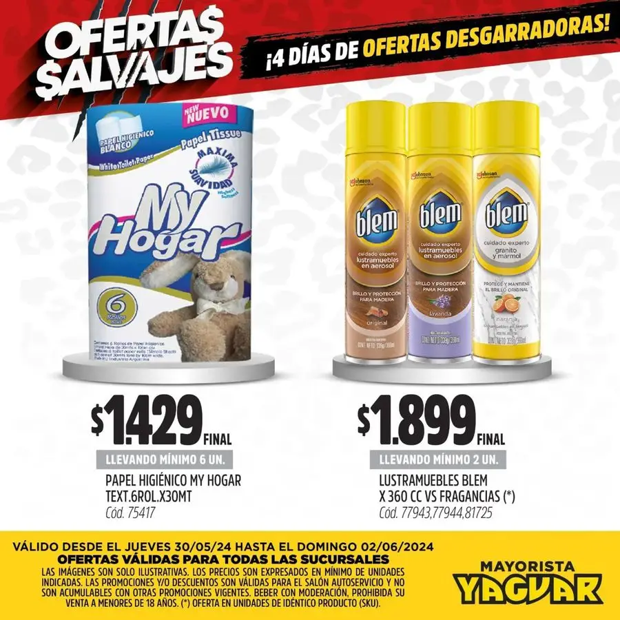 Ofertas Supermercados Yaguar - 1/8