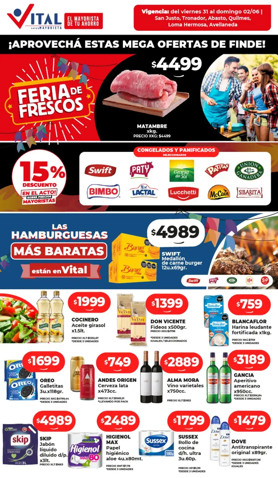 Ofertas FDS Supermayorista Vital - 1/5