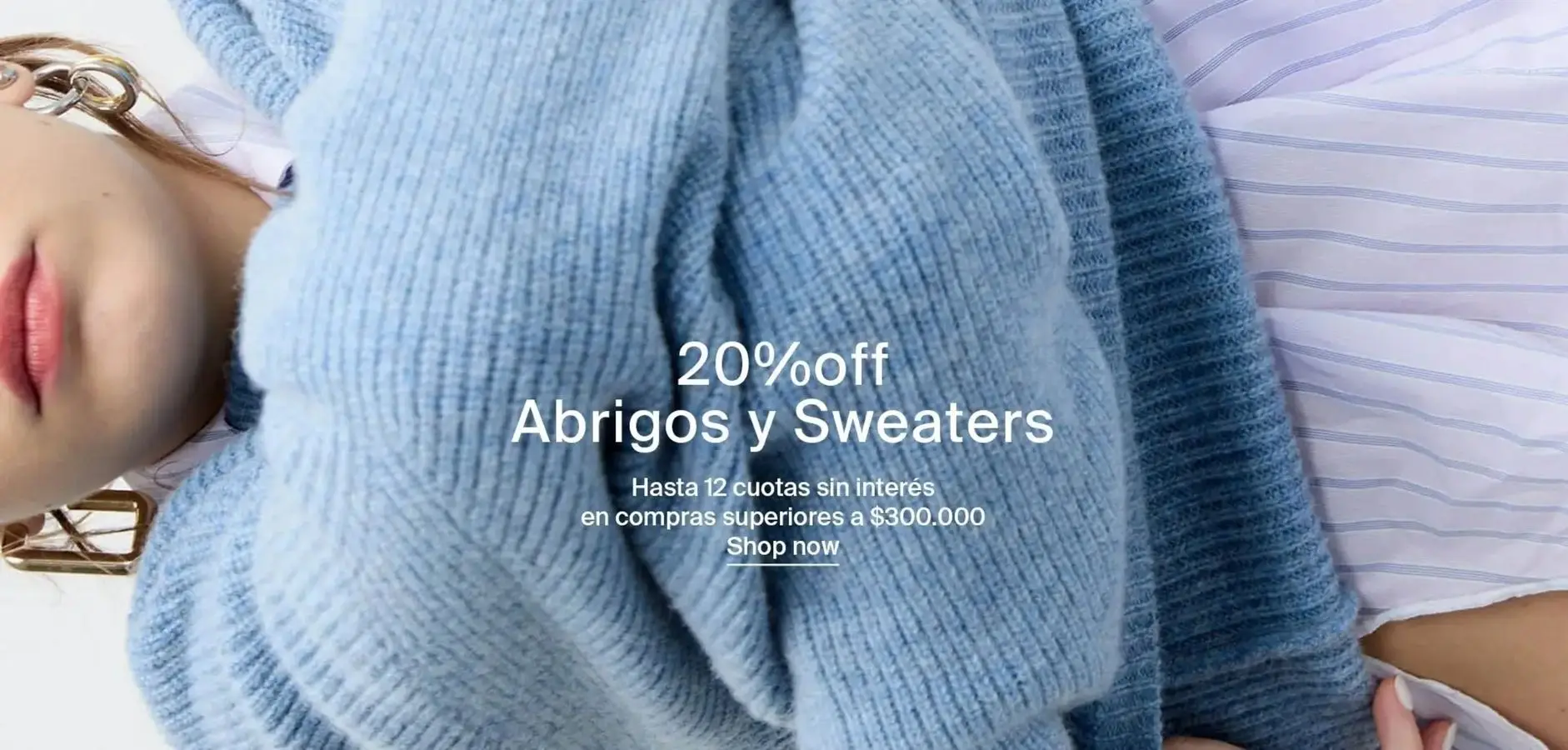 20% off Abrigos y Sweaters - 1/5