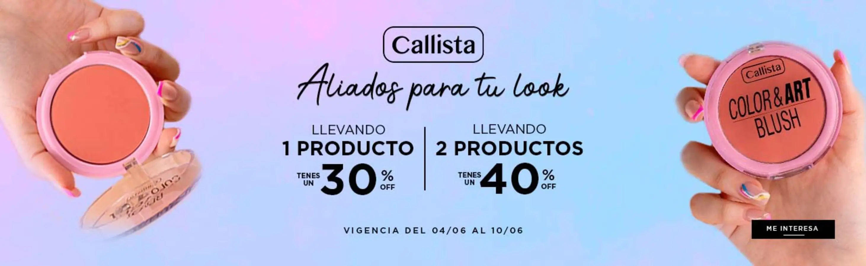 Desde 10% OFF hasta 40% OFF al 10/6 - 1/2