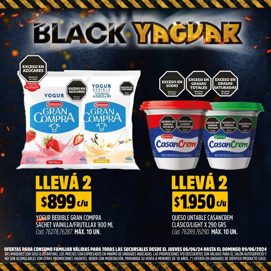 Ofertas Black Yaguar - 1/8