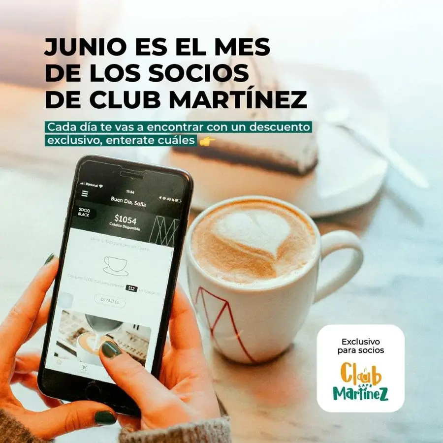 Promociones de Junio hasta 50% OFF Café Martínez - 1/5