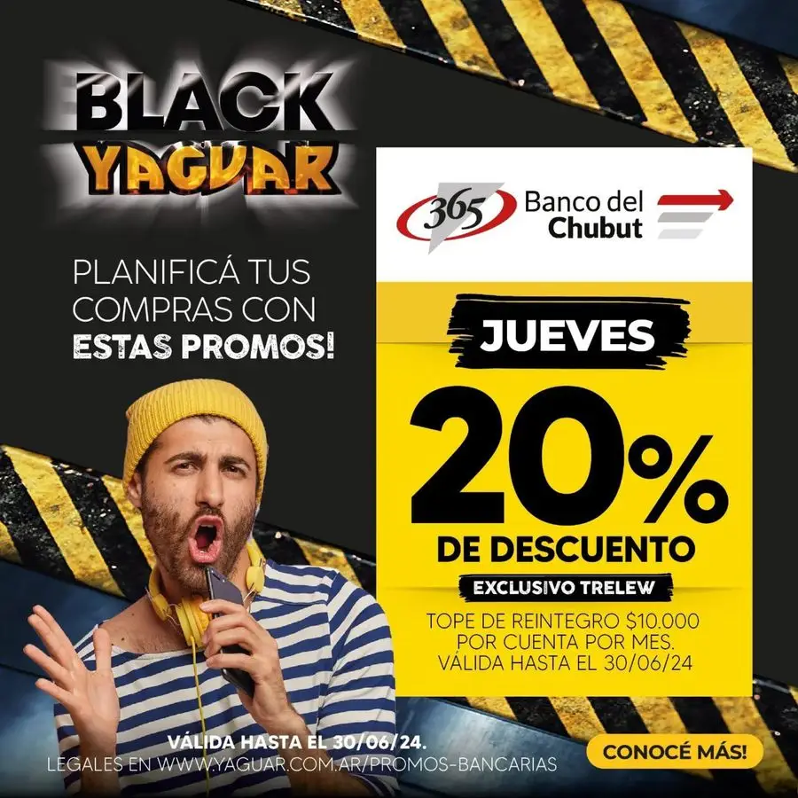 Promos Black Yaguar - 1/4