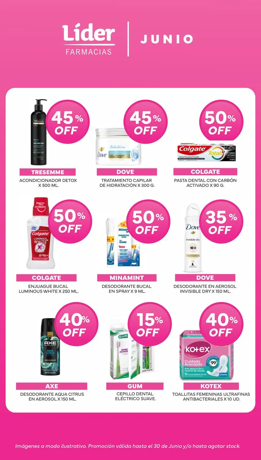 Ofertas Junio Farmacias Líder - 1/2