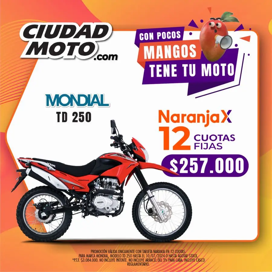 Ofertas Ciudad Moto al 10 de Julio - 1/3