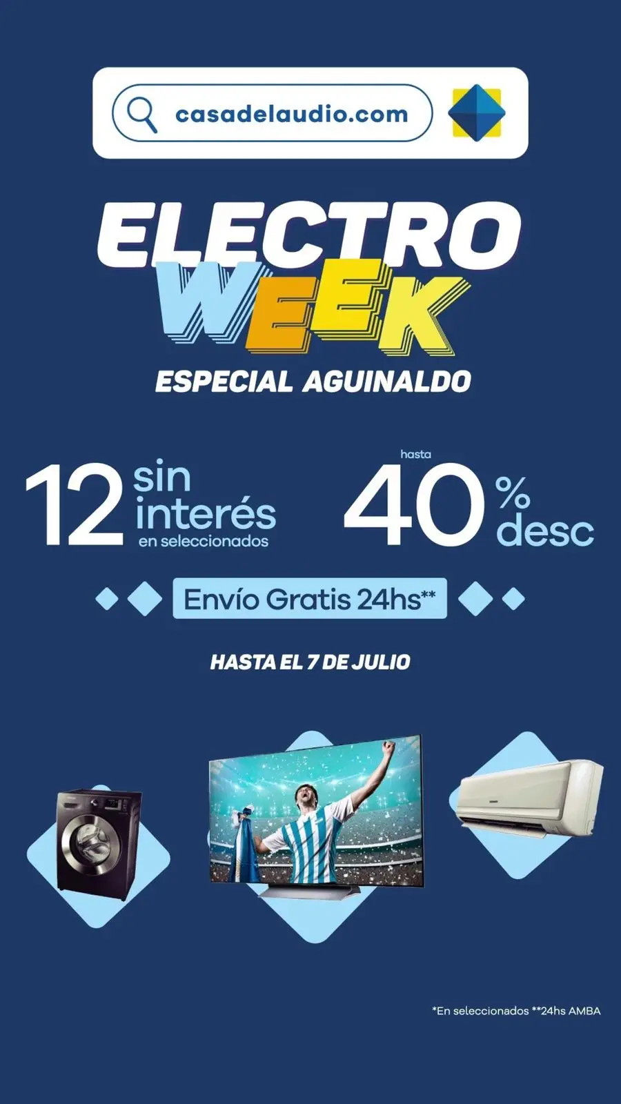 Electro Week Hasta 40% descuento - 1/2