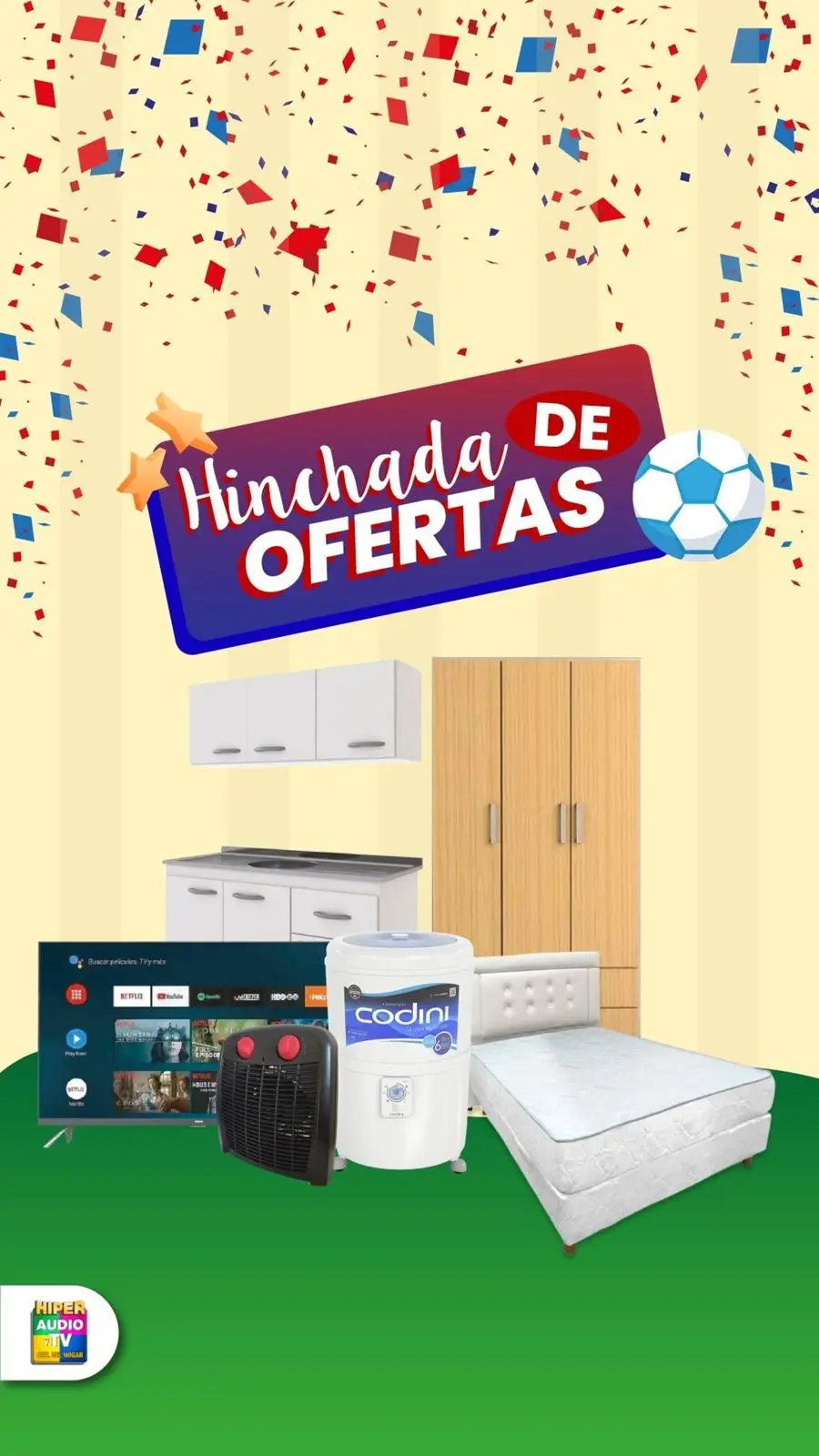 Hinchada de Ofertas Hiper Audio - 1/6