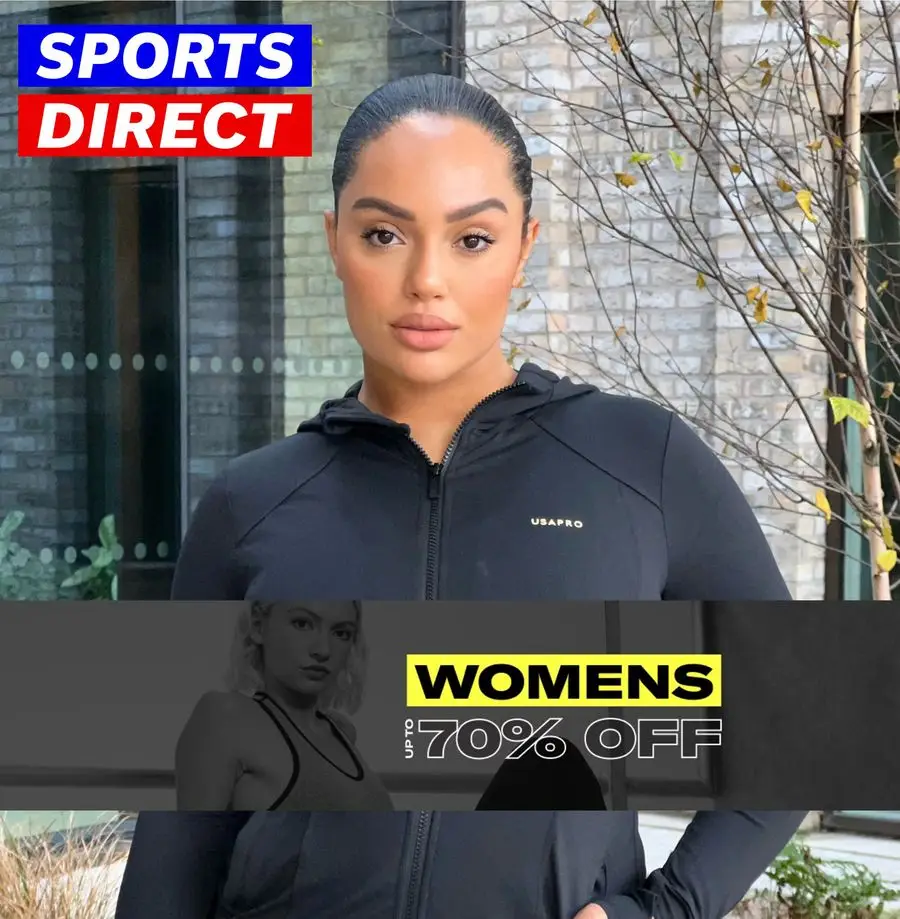 Sports Direct Women's up to 70% Off - 1/8