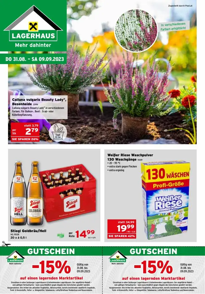 Salzburger Lagerhaus Katalog - 1/8