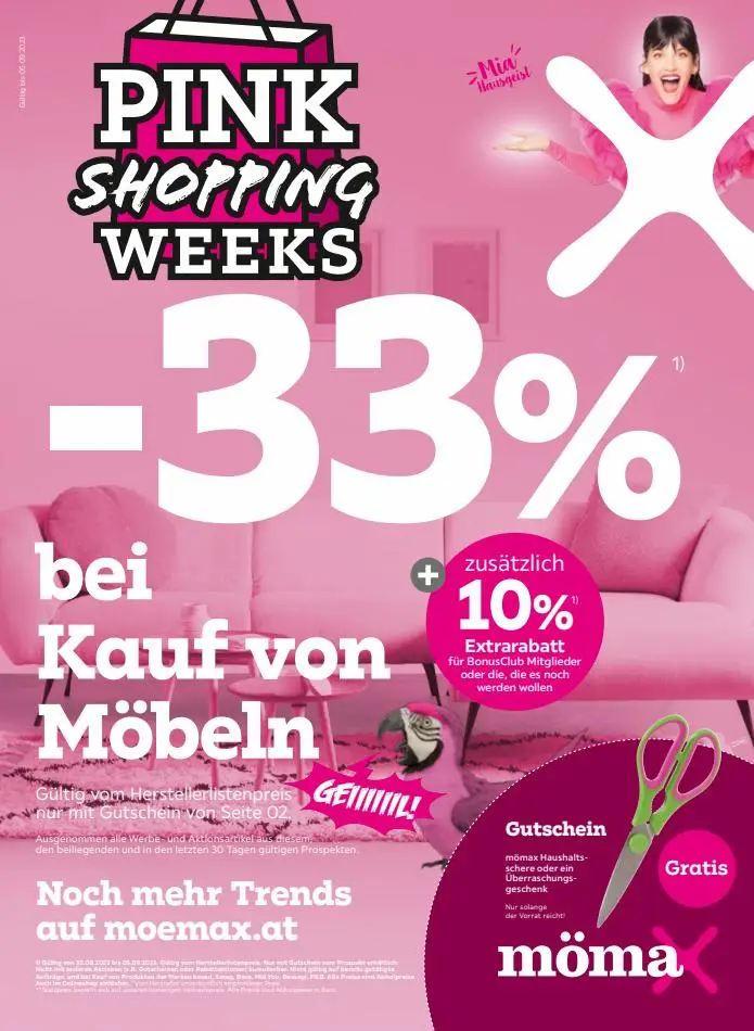 Pink Shopping Weeks - 1/24