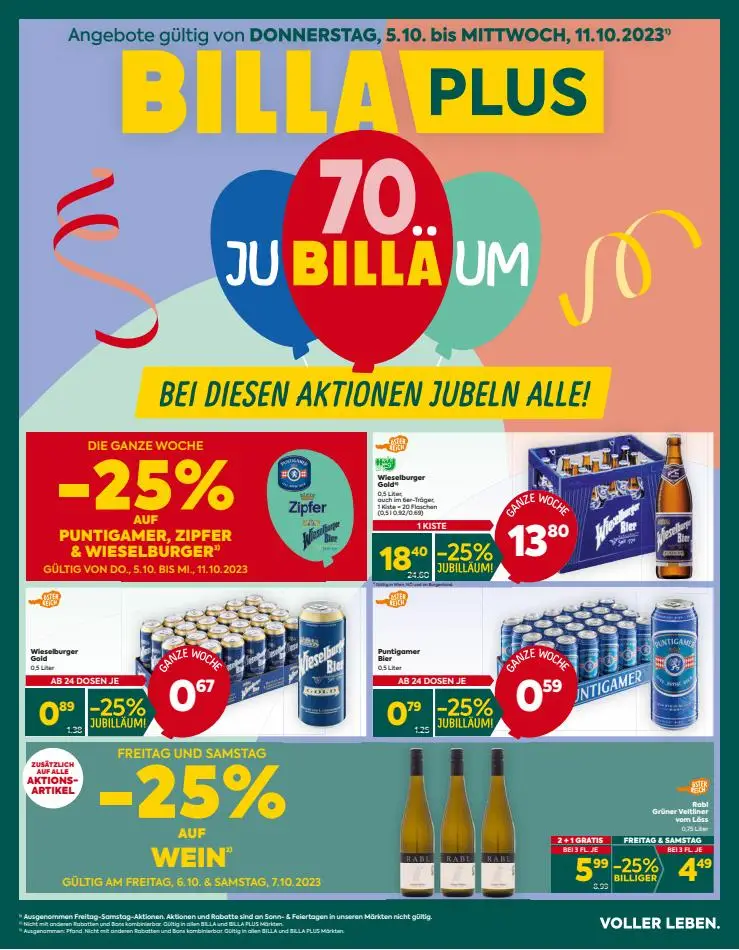 BILLA PLUS Flugblatt - 1/13