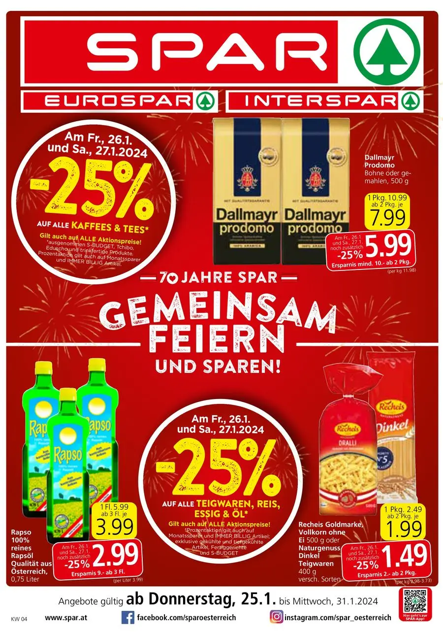 Angebote Eurospar - 1/16