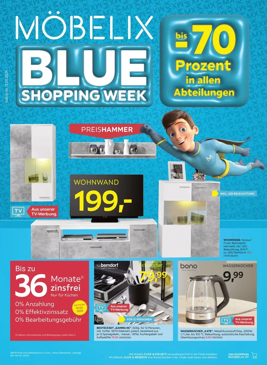 BLUE SHOPPING WEEK - 1/12