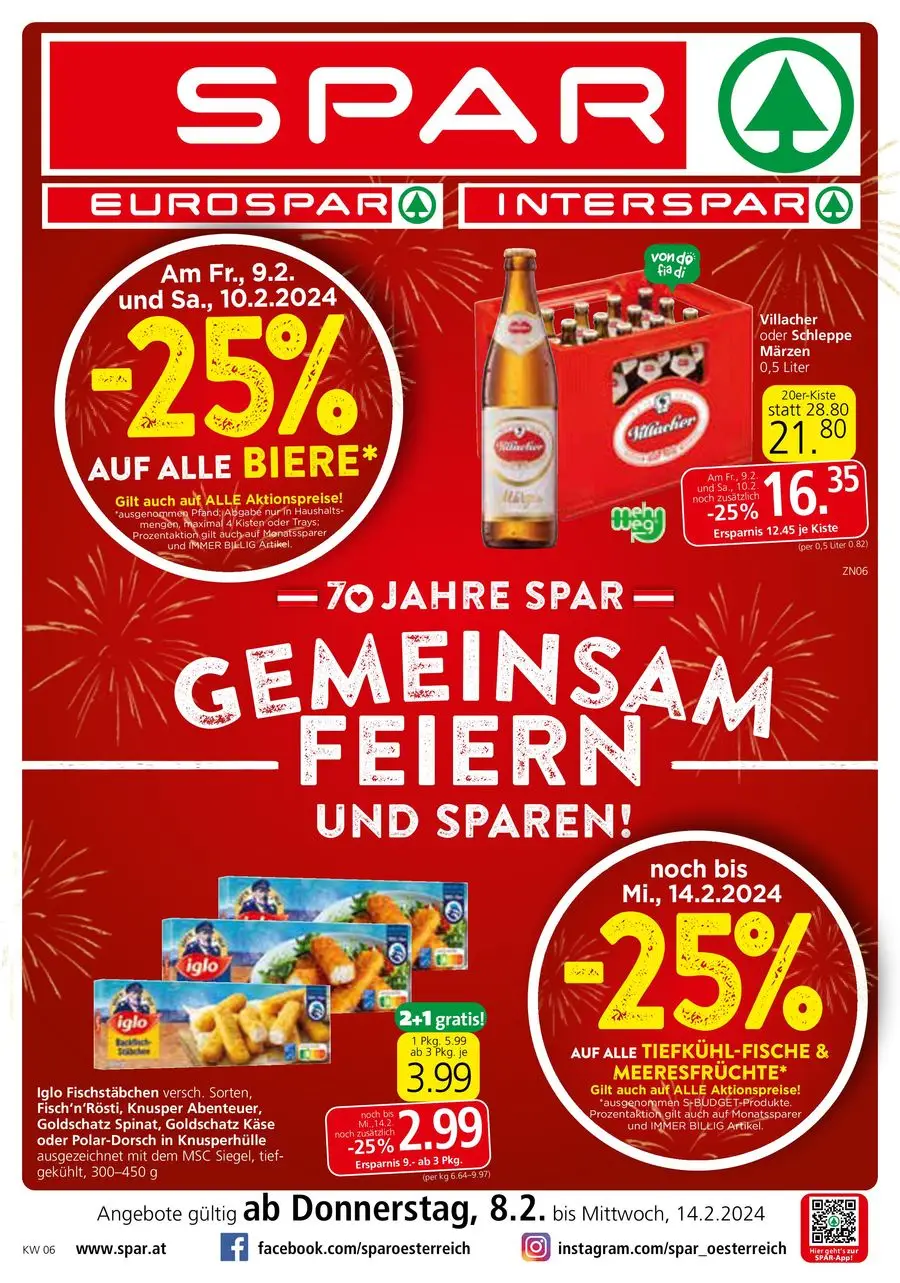 GemeInsam FEIERN UND SPAREN! Spar - 1/16