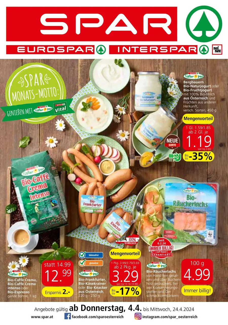 Angebote Eurospar - 1/4