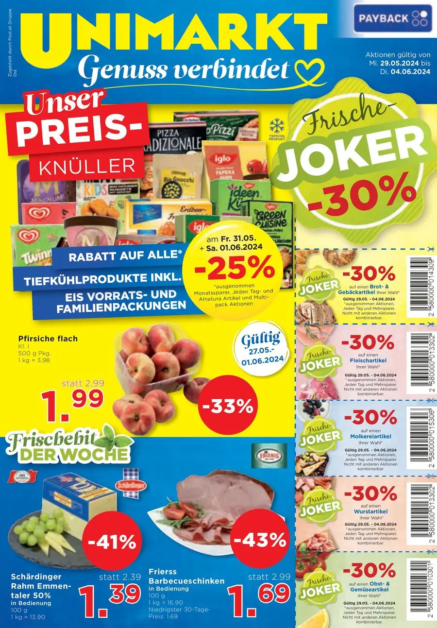 Unimarkt flugblatt - 1/16