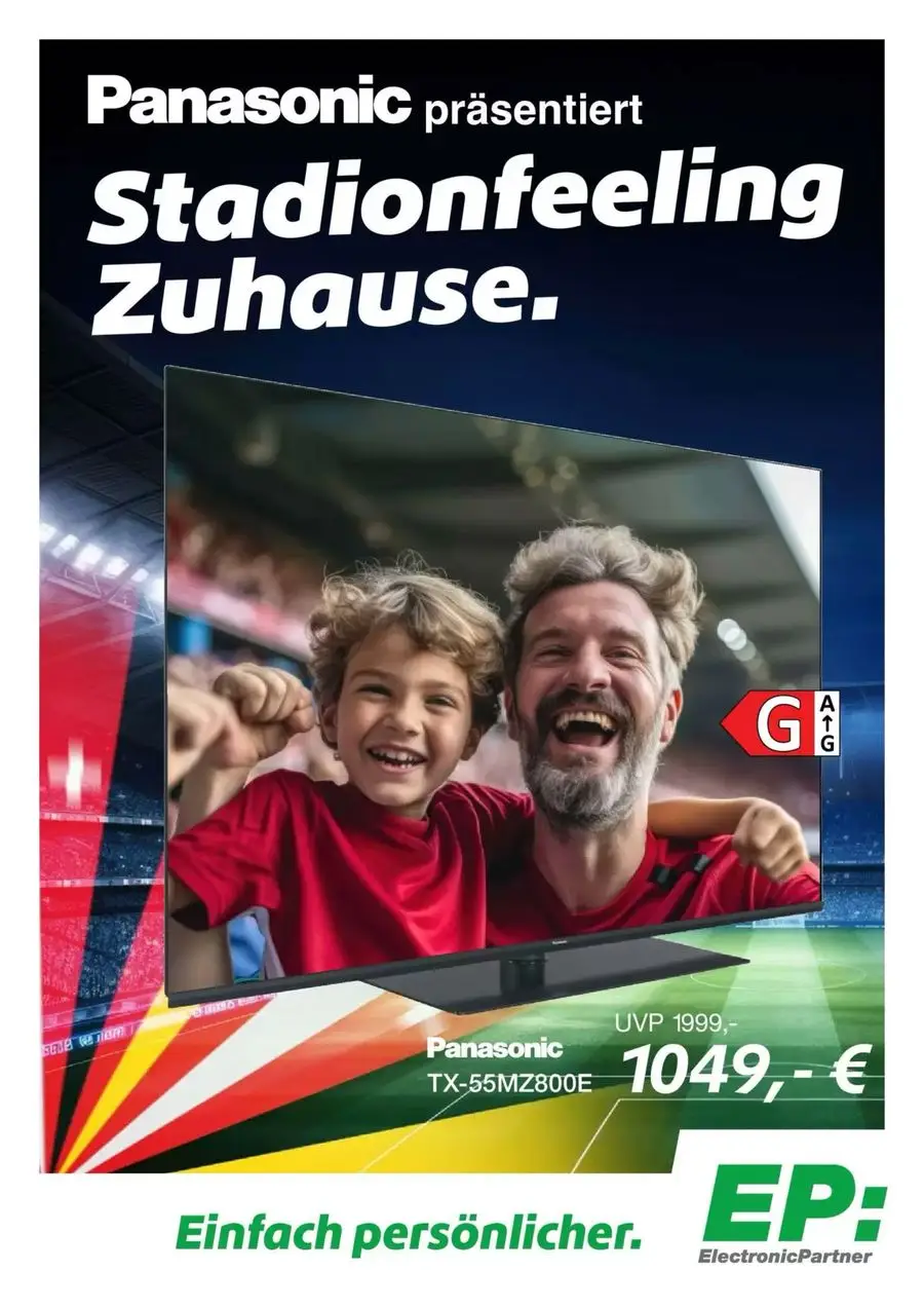 Stadionfeeling Zuhause - 1/4