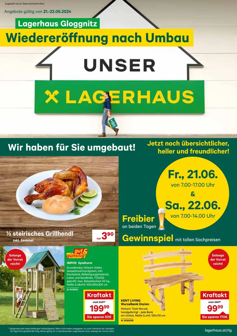 Wiedereröffnung nach Umbau im Lagerhaus Gloggnitz - 1/2