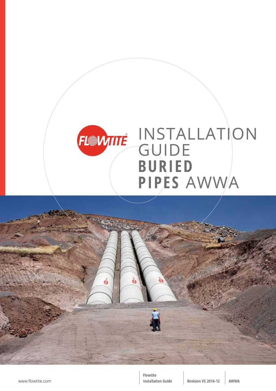 Reece: Flowtite Installation Guides Buried Pipes AWWA 21.01.2024/30.12. ...