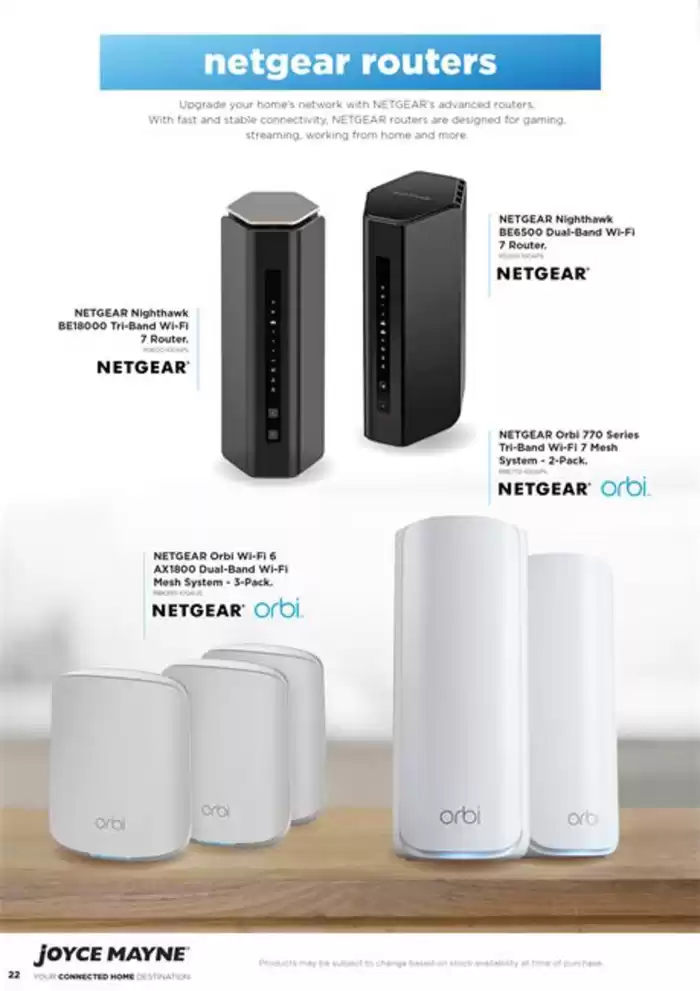 Joyce Mayne: JM Connected Home Bundle Guide 22.01.2025/31.07.2025 ...