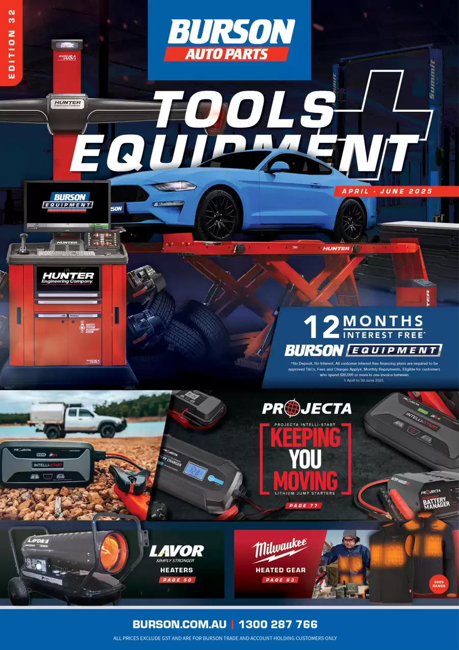 Burson Auto Parts Australia — Product catalog, promotions and discounts