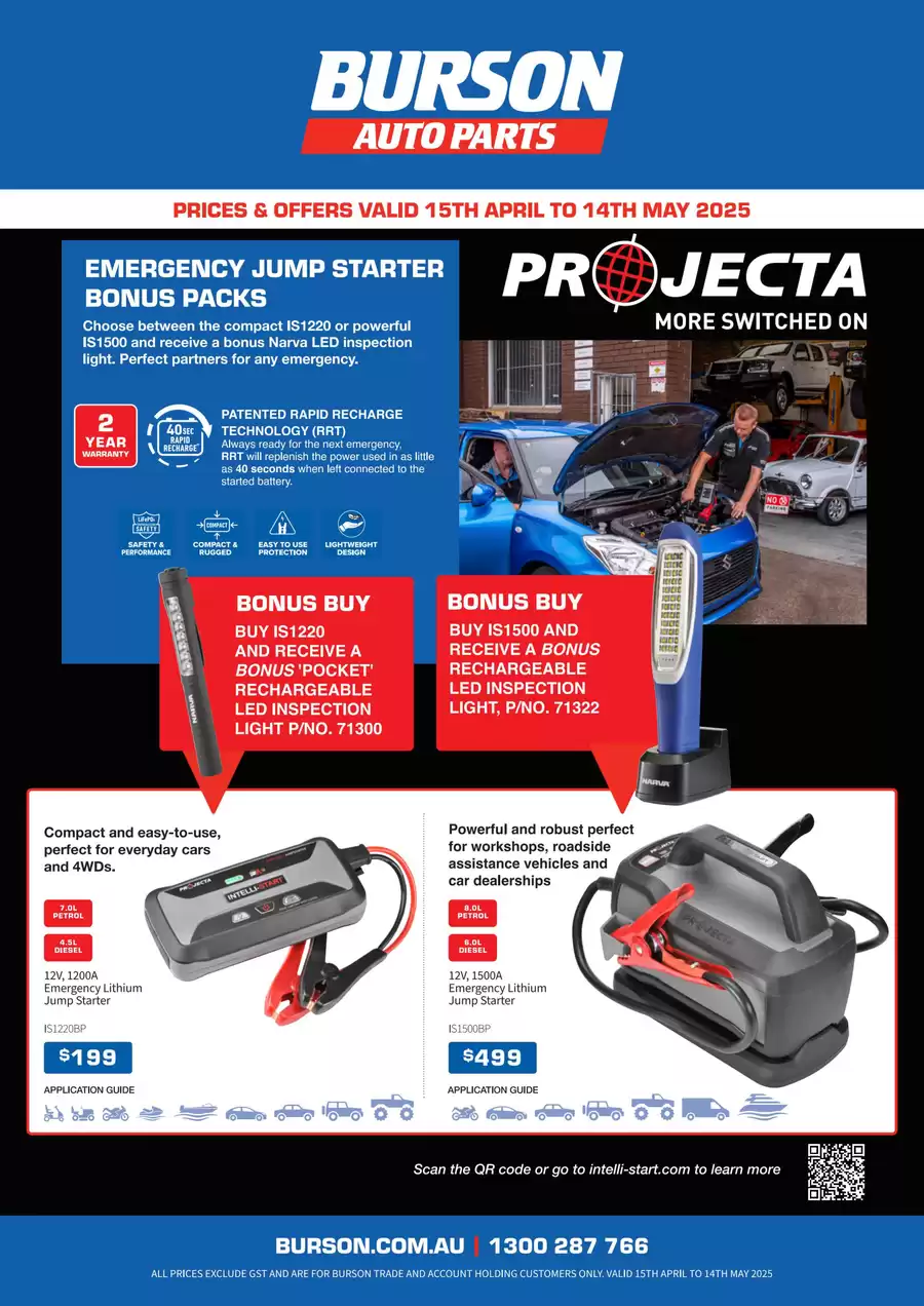 Burson Auto Parts Australia — Product catalog, promotions and discounts