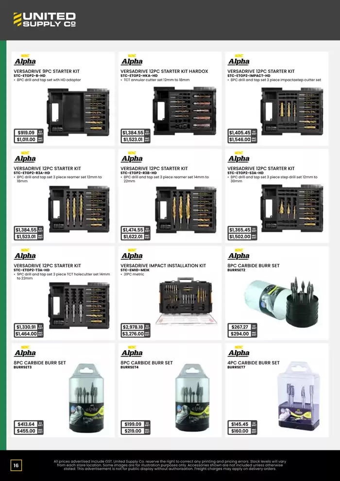 United Tools: USC Tools of the Trade 16.07.2025/30.09.2025 | Catalogium ...