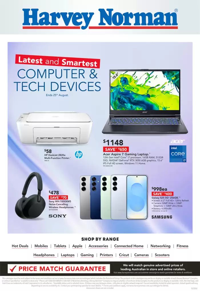 Harvey Norman: Latest and Smartest Computer & Tech Devices 15.08.2025 ...