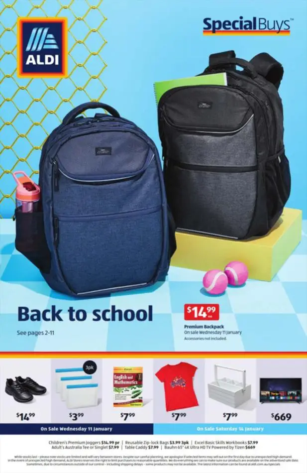 ALDI: ALDI Special Buys 03.01.2023/09.01.2023 | Catalogium Australia