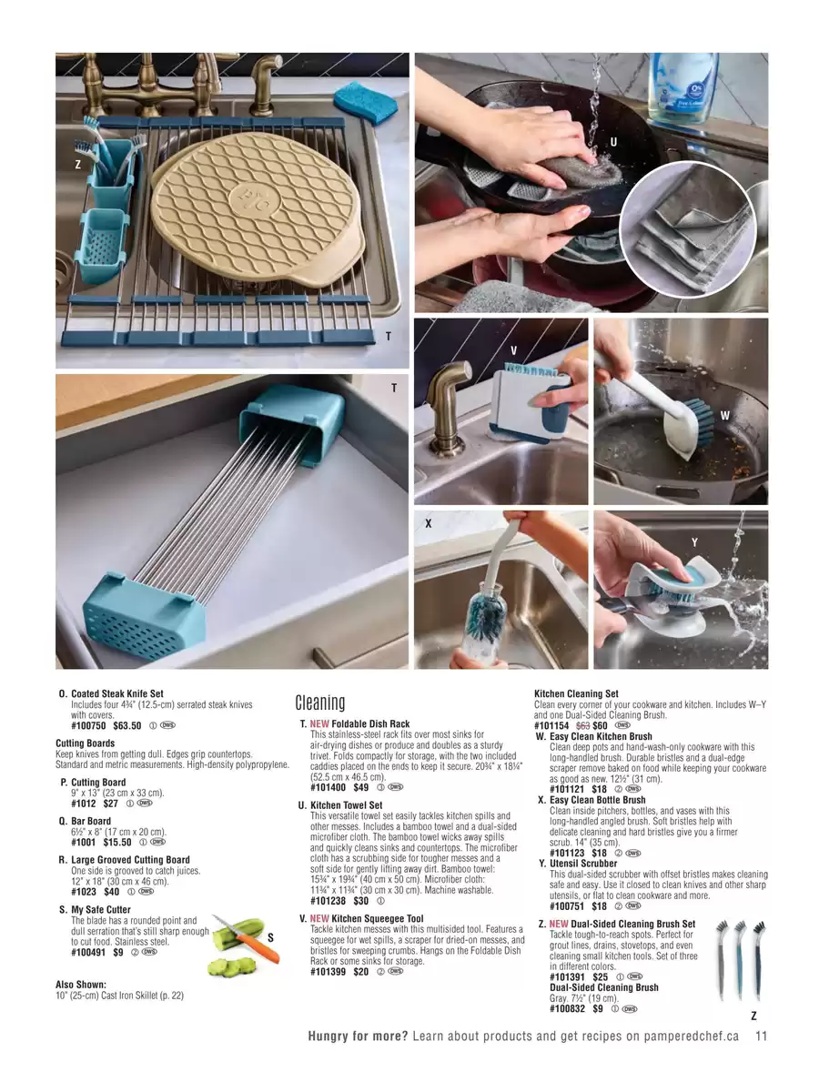 Pampered Chef Spring/Summer 2025 01.03.2025/30.09.2025 Catalogium Canada