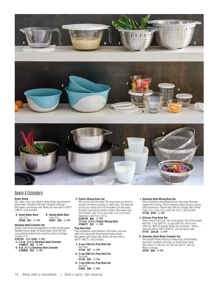 Pampered Chef Spring/Summer 2025 01.03.2025/30.09.2025 Catalogium Canada