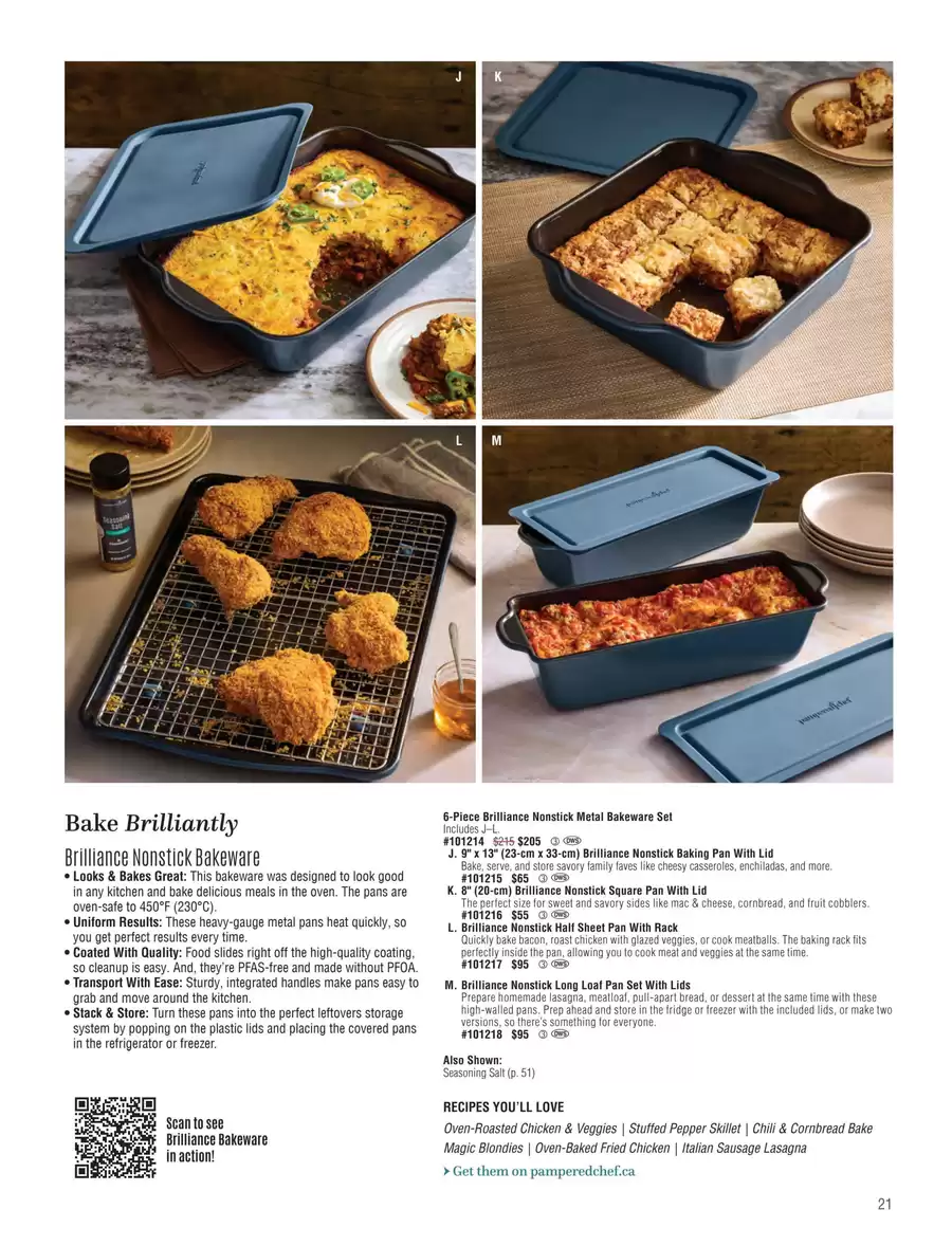 Pampered Chef Spring/Summer 2025 01.03.2025/30.09.2025 Catalogium Canada
