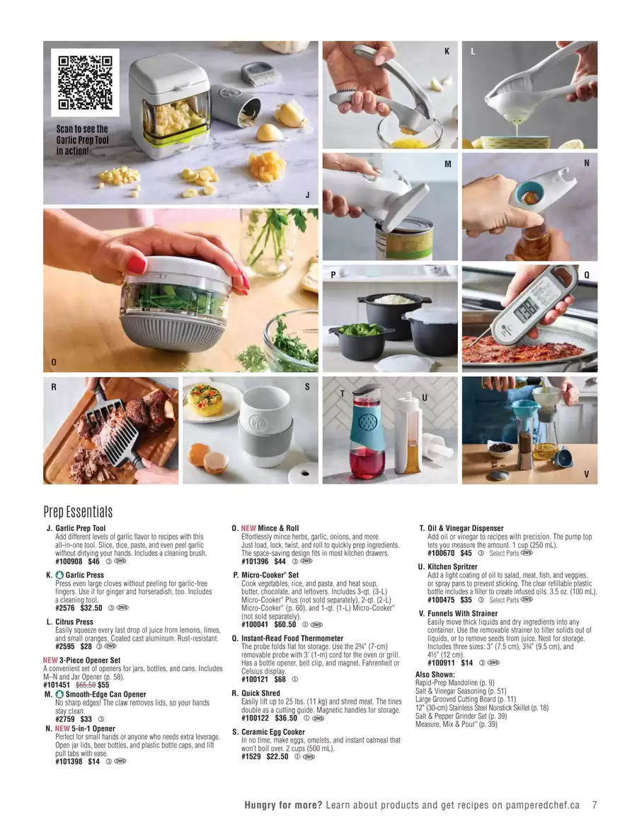 Pampered Chef Spring/Summer 2025 01.03.2025/30.09.2025 Catalogium Canada