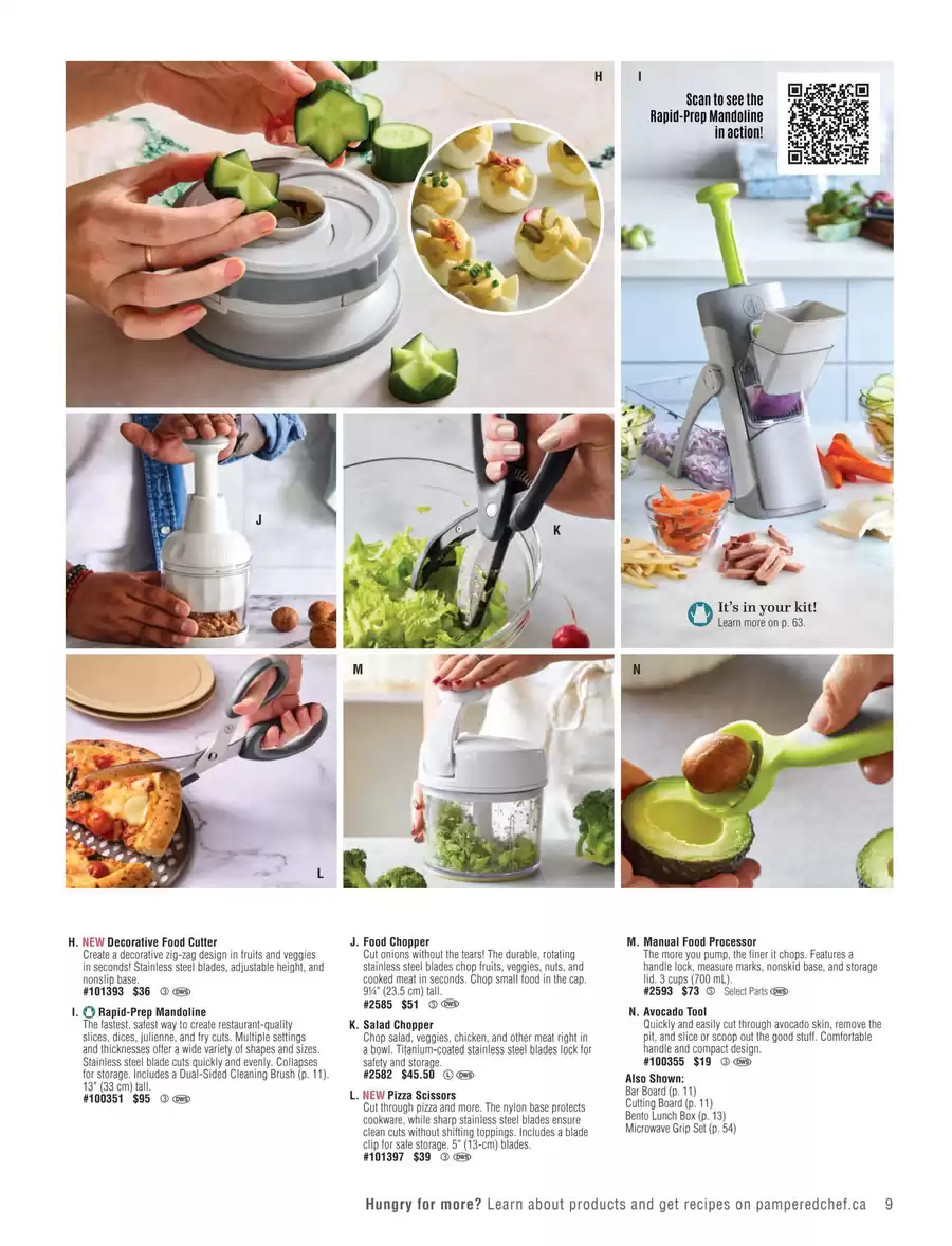 Pampered Chef Spring/Summer 2025 01.03.2025/30.09.2025 Catalogium Canada