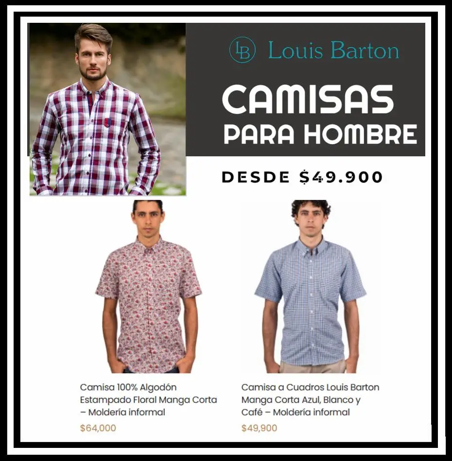 Camisas louis barton online